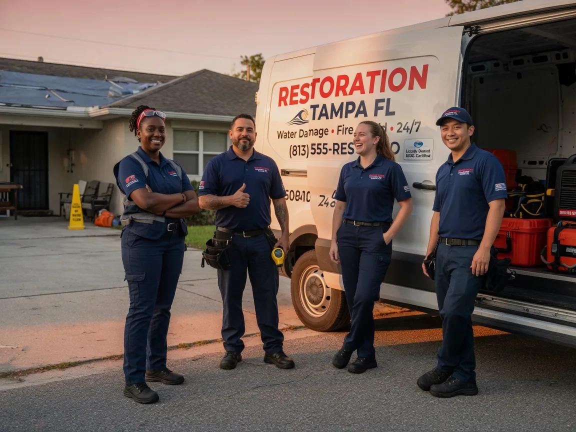 Water Damage Restoration company in Plaucheville, LA